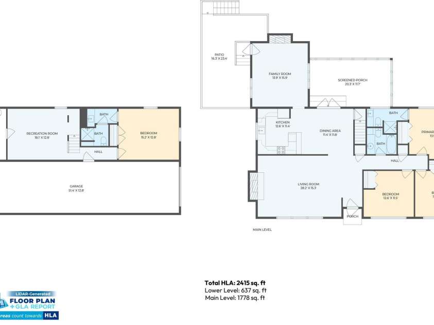 24 Woodcrest Road, Asheville, NC 28804.  MLS# CAR4370918, YatesRealty ID 13434. Floor Plan