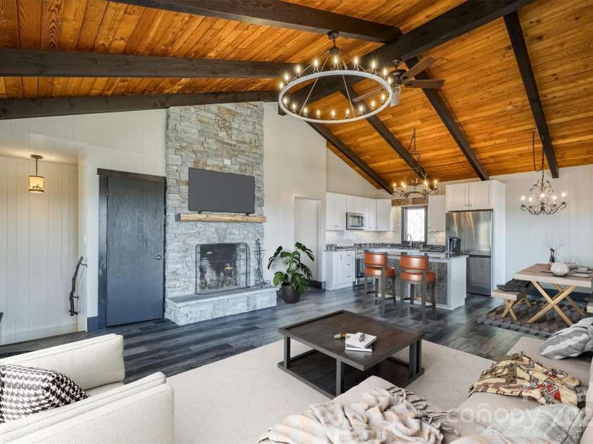 405 Strawberry Lane, Newland, NC 28657.  MLS# CAR4251206, YatesRealty ID 13441. Virtually staged