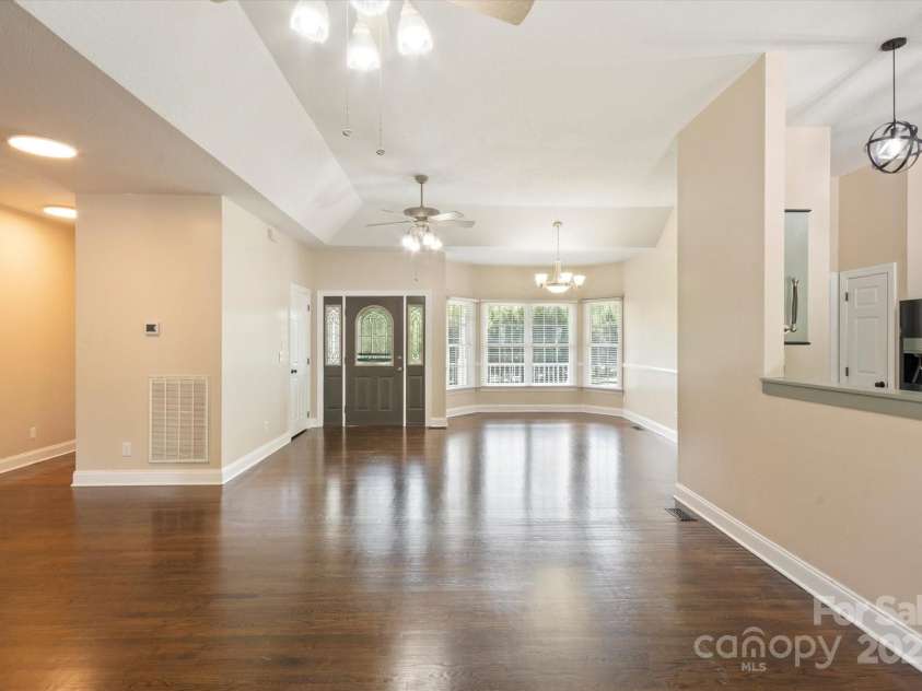 2409 Golf Course Road, Columbus, NC 28722.  MLS# CAR4318941, YatesRealty ID 13442. Vaulted ceilings.