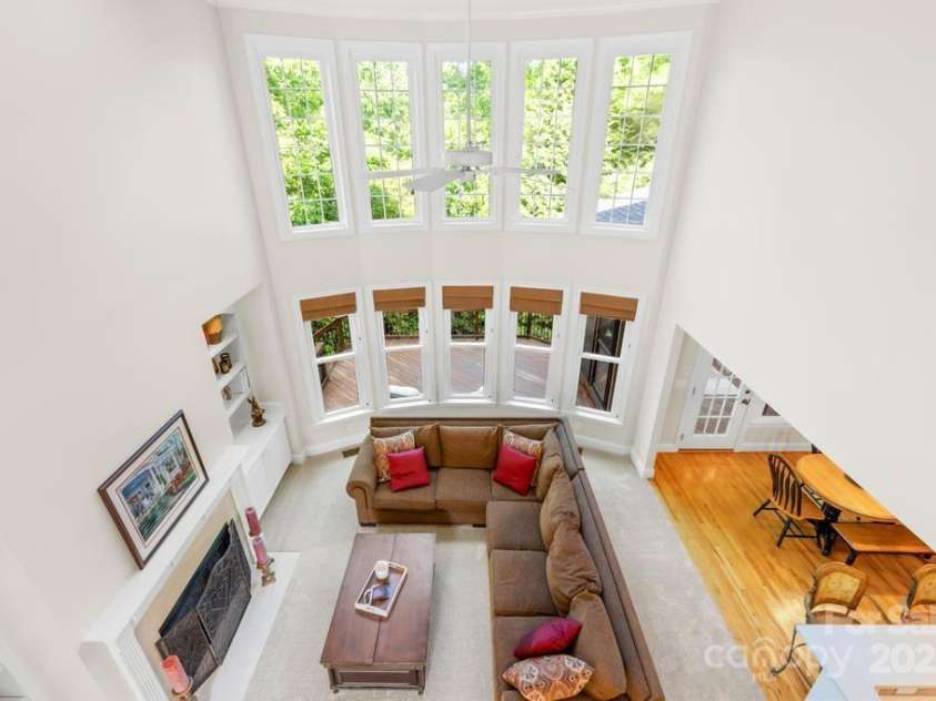 9311 St Barts Lane, Huntersville, NC 28078.  MLS# CAR4255582, YatesRealty ID 13449. 2-story great room  - new carpet just installed