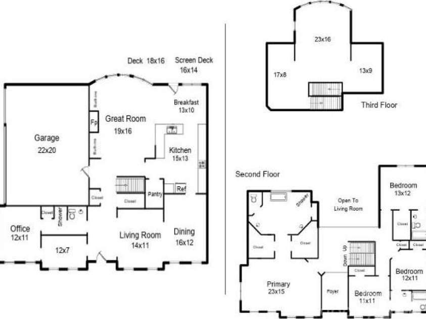 9311 St Barts Lane, Huntersville, NC 28078.  MLS# CAR4255582, YatesRealty ID 13449. Floor Plan
