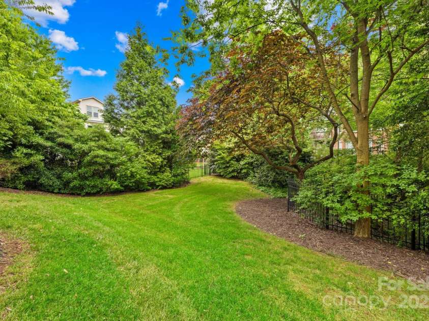 9311 St Barts Lane, Huntersville, NC 28078.  MLS# CAR4255582, YatesRealty ID 13449. Private and wooded Back Yard