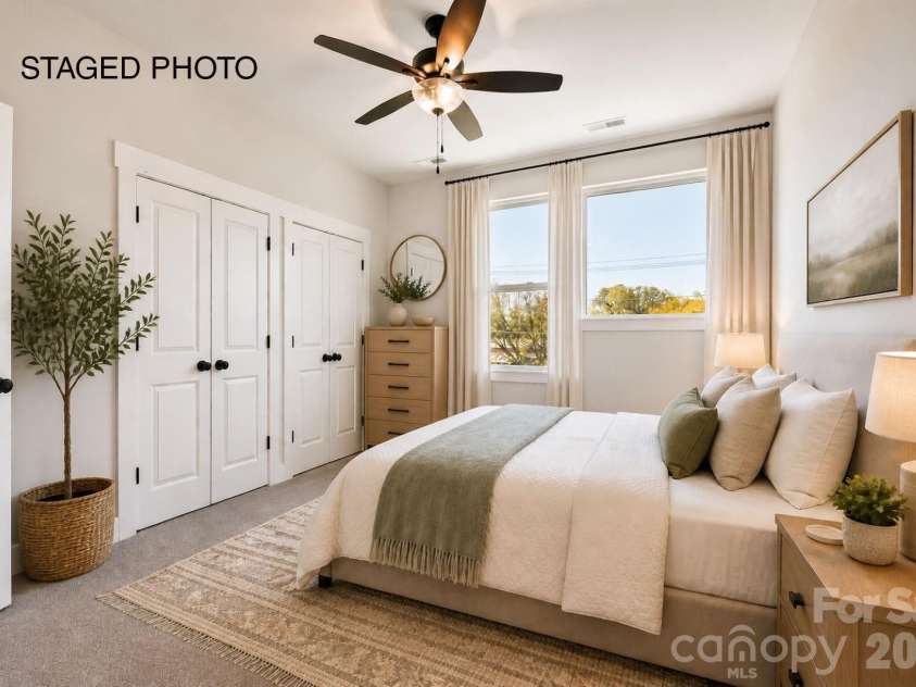 1227 34th Street, Charlotte, NC 28205.  MLS# CAR4211267, YatesRealty ID 1345. Primary Suite *Virtually Staged*