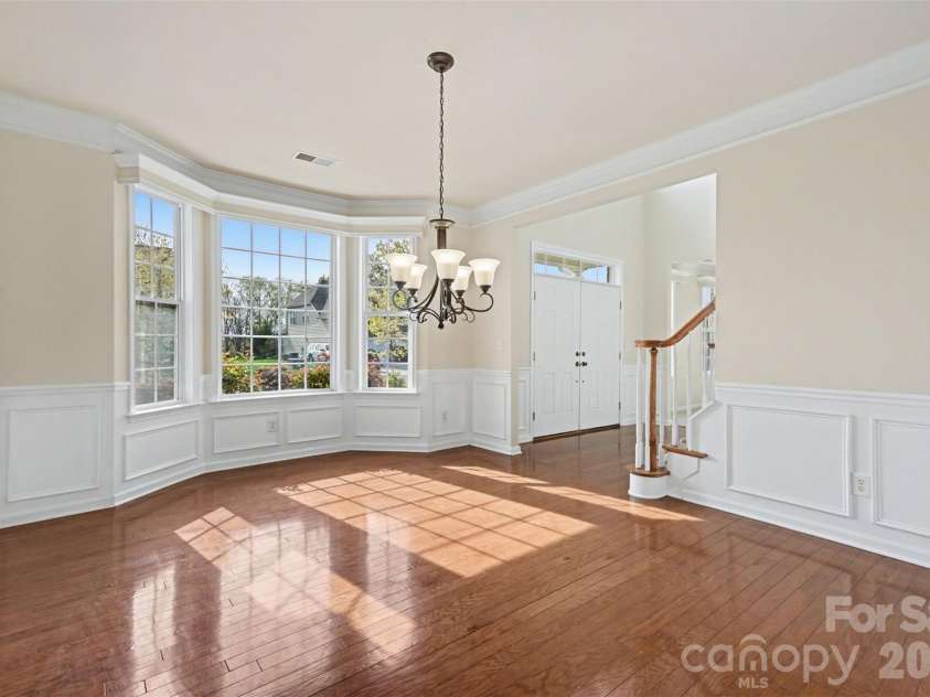 7512 Chasewater Drive, Harrisburg, NC 28075.  MLS# CAR4360354, YatesRealty ID 13455. Dining Room