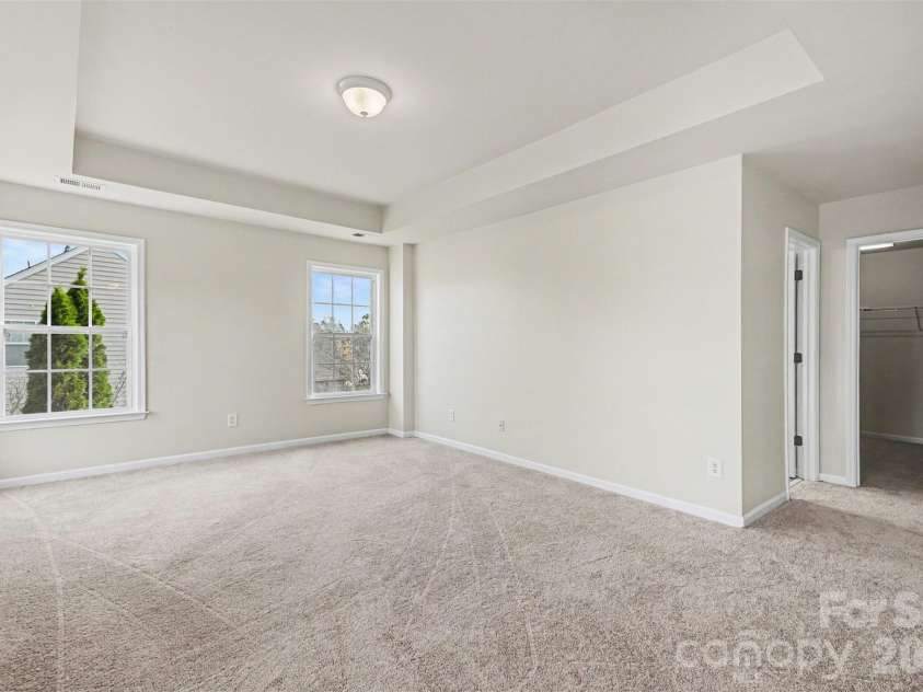 7512 Chasewater Drive, Harrisburg, NC 28075.  MLS# CAR4360354, YatesRealty ID 13455. Primary Bedroom