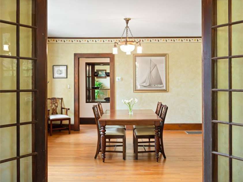 56 Sherwood Road, Asheville, NC 28803.  MLS# CAR4180458, YatesRealty ID 13457. Dining Room