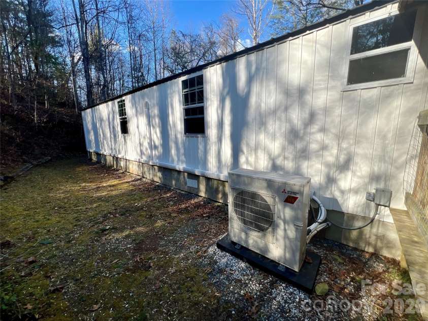 1019 Hudlin Gap Road, Pisgah Forest, NC 28768.  MLS# CAR4352720, YatesRealty ID 13458. Rear