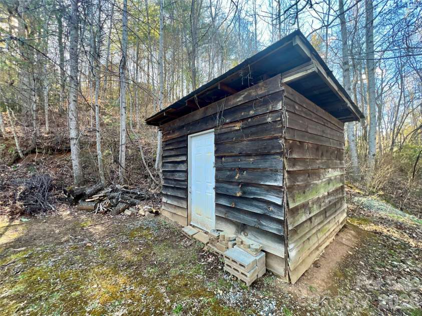 1019 Hudlin Gap Road, Pisgah Forest, NC 28768.  MLS# CAR4352720, YatesRealty ID 13458. Storage