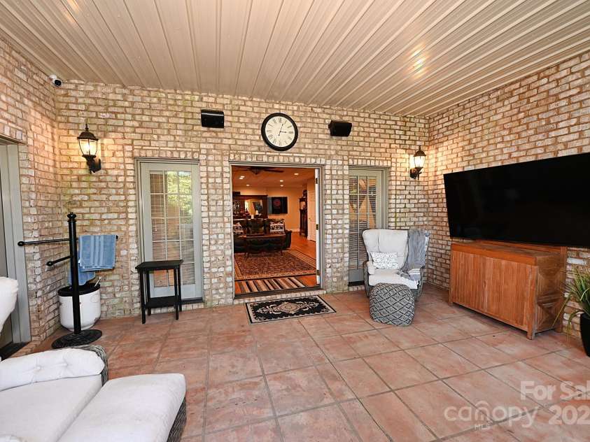 3996 Deer Run Drive, Conover, NC 28613.  MLS# CAR4300299, YatesRealty ID 1346. Screened patio- Lower level