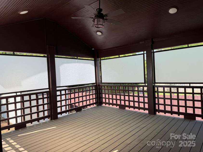 3332 Draper Avenue, Charlotte, NC 28205.  MLS# CAR4224302, YatesRealty ID 13465. Covered Deck