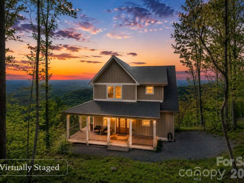 2280 Pinnacle Parkway, Union Mills, NC 28167.  MLS# CAR4363035, YatesRealty ID 13469. Virtually staged to show potential summer landscape