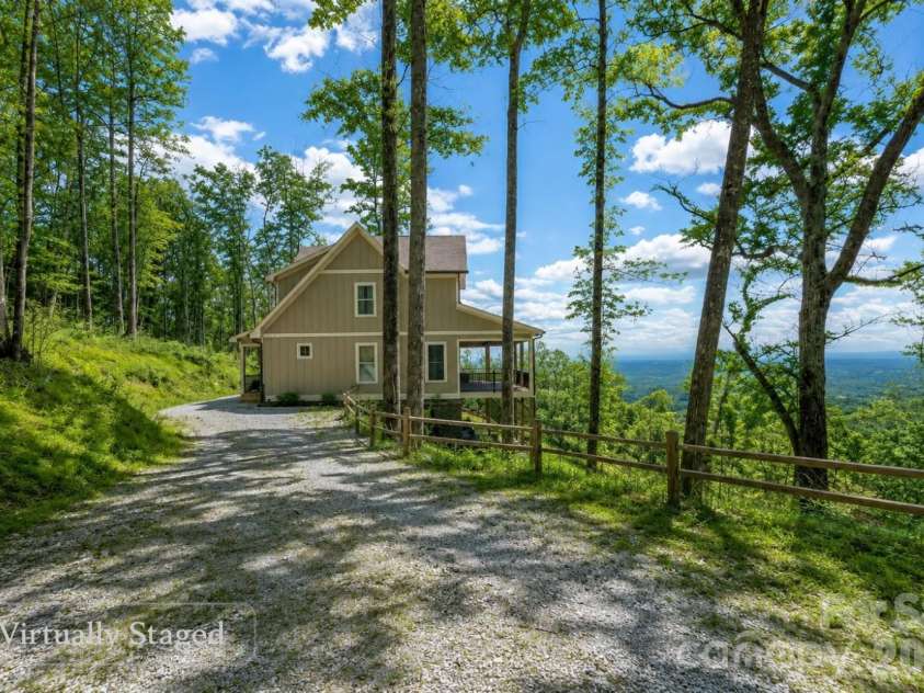 2280 Pinnacle Parkway, Union Mills, NC 28167.  MLS# CAR4363035, YatesRealty ID 13469. Virtually staged to show potential summer landscape