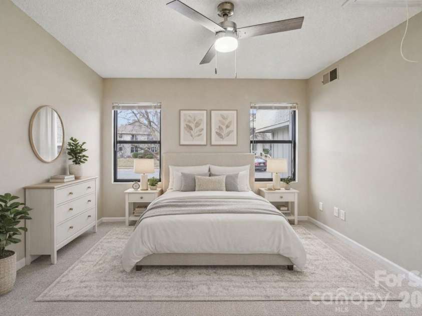 602 Abbey Circle, Asheville, NC 28805.  MLS# CAR4336699, YatesRealty ID 13477. Bedroom2 virtually staged