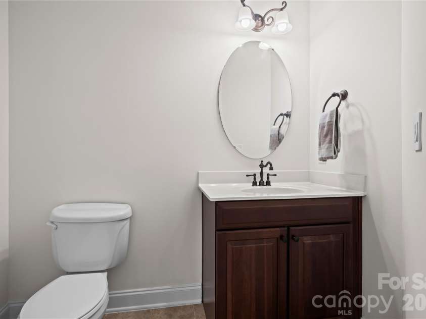 2589 Shamrock Road, Harrisburg, NC 28075.  MLS# CAR4364289, YatesRealty ID 13478. Half bath on main
