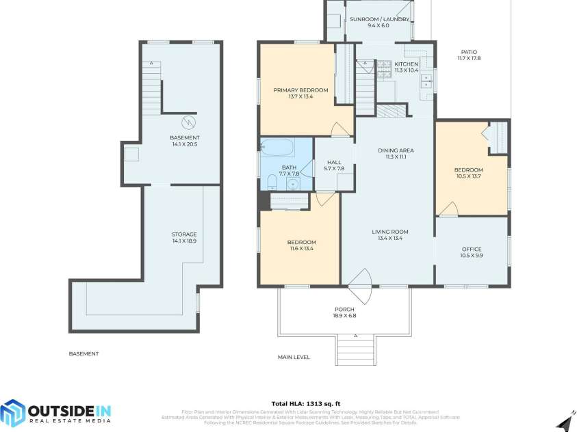 30 Monroe Place, Asheville, NC 28801.  MLS# CAR4366107, YatesRealty ID 13481. Floor Plan