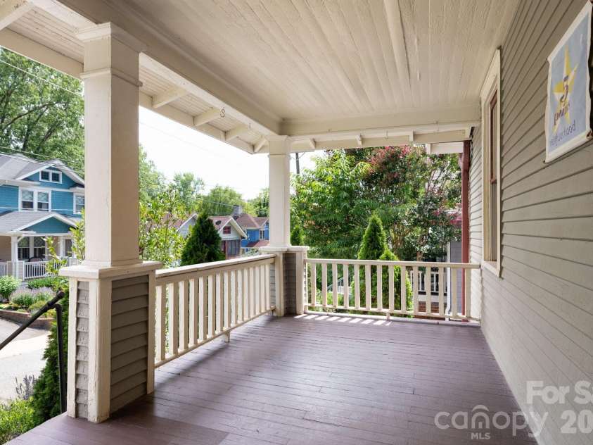 30 Monroe Place, Asheville, NC 28801.  MLS# CAR4366107, YatesRealty ID 13481. Greet your Neighbors as They Stroll By
