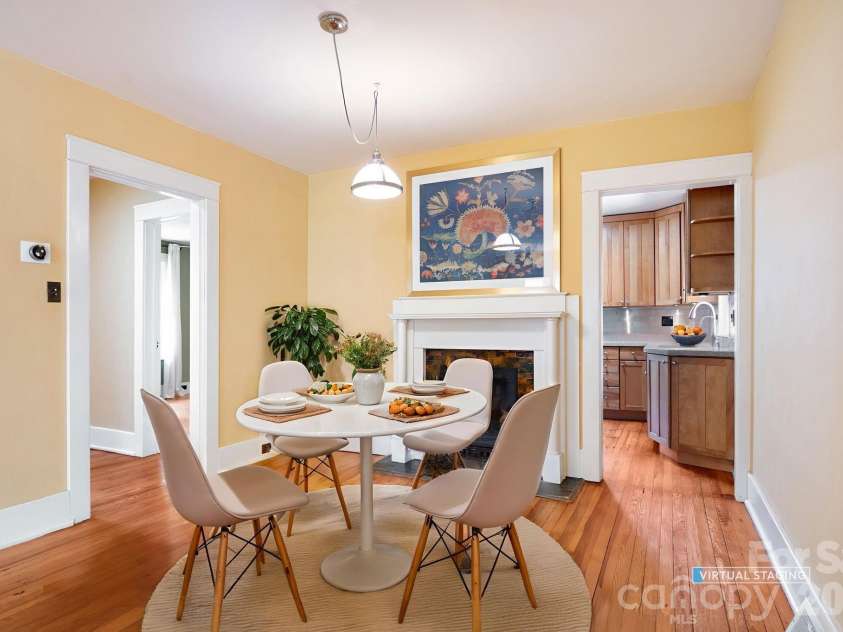 30 Monroe Place, Asheville, NC 28801.  MLS# CAR4366107, YatesRealty ID 13481. Open Floor Plan for Living/Dining/Office