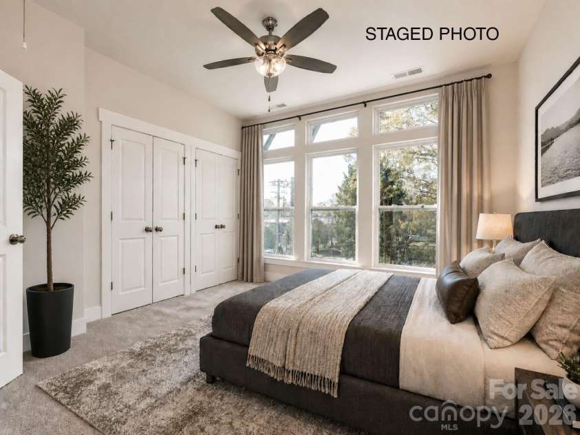 1217 34th Street, Charlotte, NC 28205.  MLS# CAR4139009, YatesRealty ID 1349. Primary Suite - Virtually Staged