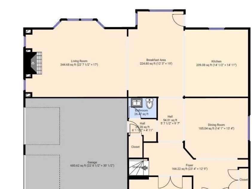 12942 Blakemore Avenue, Huntersville, NC 28078.  MLS# CAR4246426, YatesRealty ID 13505. 
