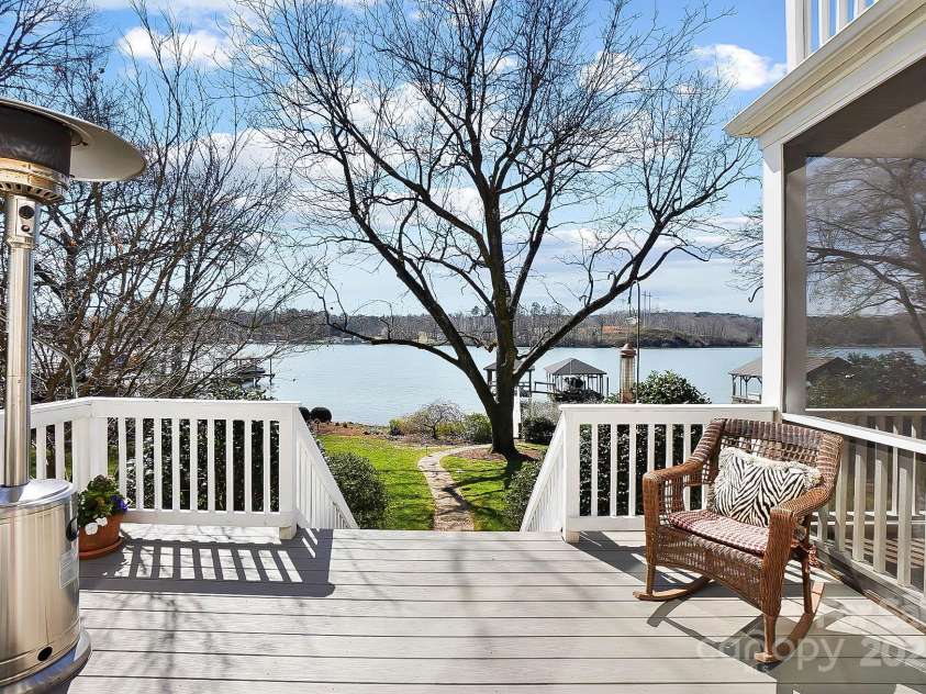 6403 Amos Smith Road, Charlotte, NC 28214.  MLS# CAR4233233, YatesRealty ID 13507. Grill and entertain on the deck
