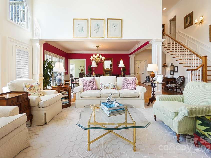 6403 Amos Smith Road, Charlotte, NC 28214.  MLS# CAR4233233, YatesRealty ID 13507. The space seamlessly flows into the formal dining room, setting the stage for unforgettable gatherings