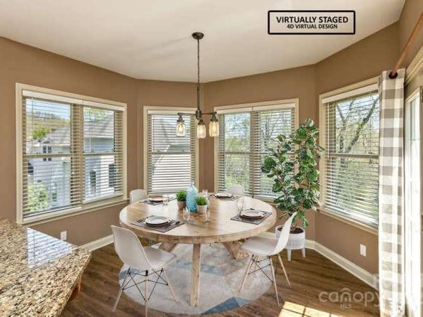 16 Devonshire Drive, Mills River, NC 28759.  MLS# CAR4245659, YatesRealty ID 13513. Virtually Staged kitchen