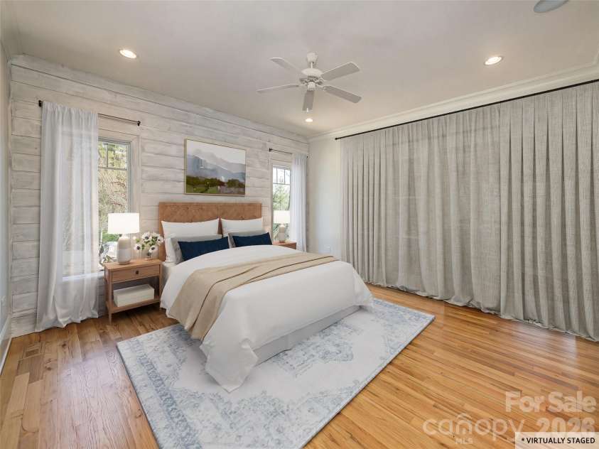 72 Dusky Court, Hendersonville, NC 28739.  MLS# CAR4372046, YatesRealty ID 13520. Virtually staged 3rd BR