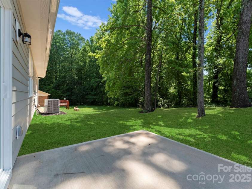 3021 Dylan Place, Concord, NC 28027.  MLS# CAR4245925, YatesRealty ID 13524. Rear Patio