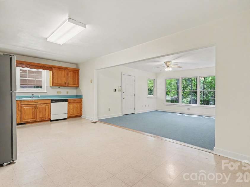 804 Phillips Street, Shelby, NC 28150.  MLS# CAR4367322, YatesRealty ID 13526. Non-staged dining area/kitchen