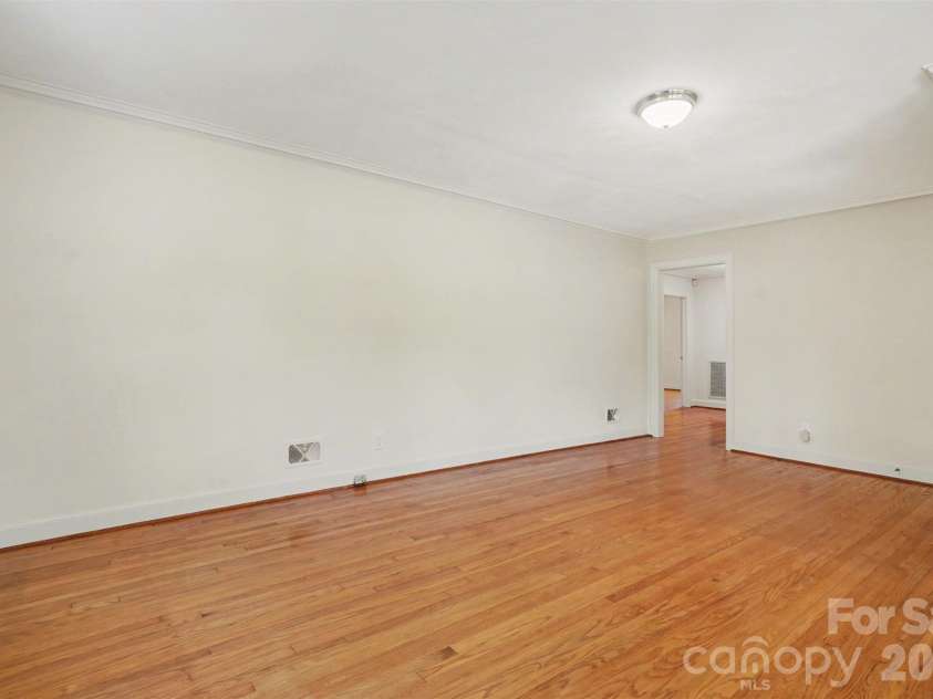 804 Phillips Street, Shelby, NC 28150.  MLS# CAR4367322, YatesRealty ID 13526. View from the living room into hall