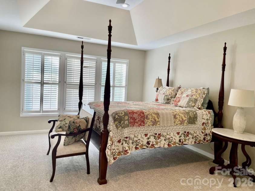 357 Lentz Landing Lane, Nebo, NC 28761.  MLS# CAR4351177, YatesRealty ID 13536. Main bedroom