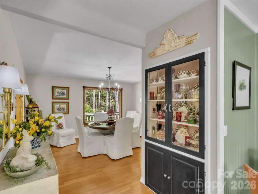 211 Rustic Road, Waynesville, NC 28786.  MLS# CAR4371760, YatesRealty ID 13537. Built-In Cabinet