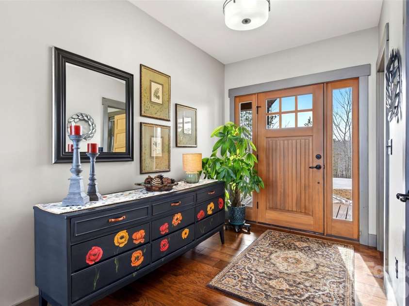 623 Mountain Vista Drive, Nebo, NC 28761.  MLS# CAR4342398, YatesRealty ID 13539. Foyer