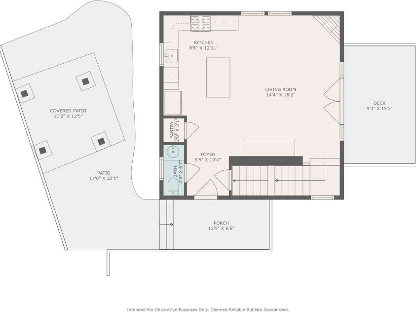 3 Angel Circle, Asheville, NC 28803.  MLS# CAR4238450, YatesRealty ID 13542. Main floor