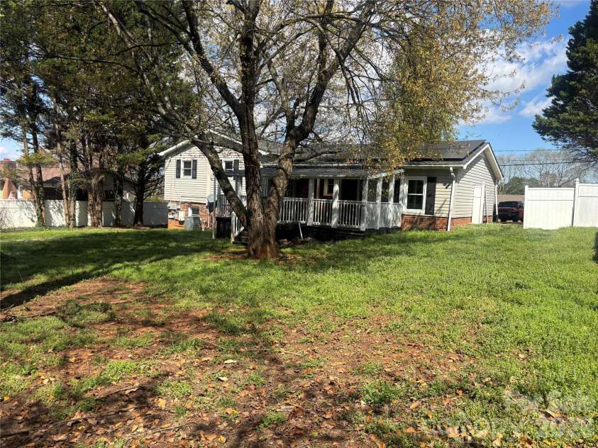2618 32nd Avenue, Hickory, NC 28601.  MLS# CAR4360944, YatesRealty ID 13543. Back side view