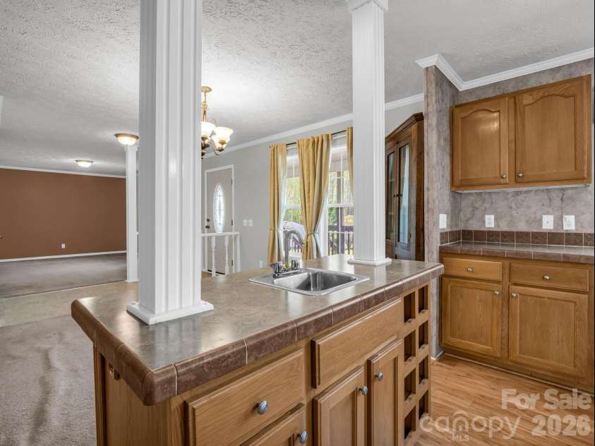 342 Lee Cudd Road, Rutherfordton, NC 28139.  MLS# CAR4344516, YatesRealty ID 13561. Bar/Beverage Sink Area
