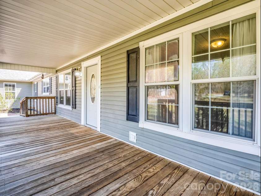 342 Lee Cudd Road, Rutherfordton, NC 28139.  MLS# CAR4344516, YatesRealty ID 13561. Huge Covered Front Portch