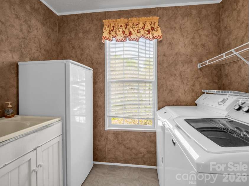 342 Lee Cudd Road, Rutherfordton, NC 28139.  MLS# CAR4344516, YatesRealty ID 13561. Separate Laundry Room