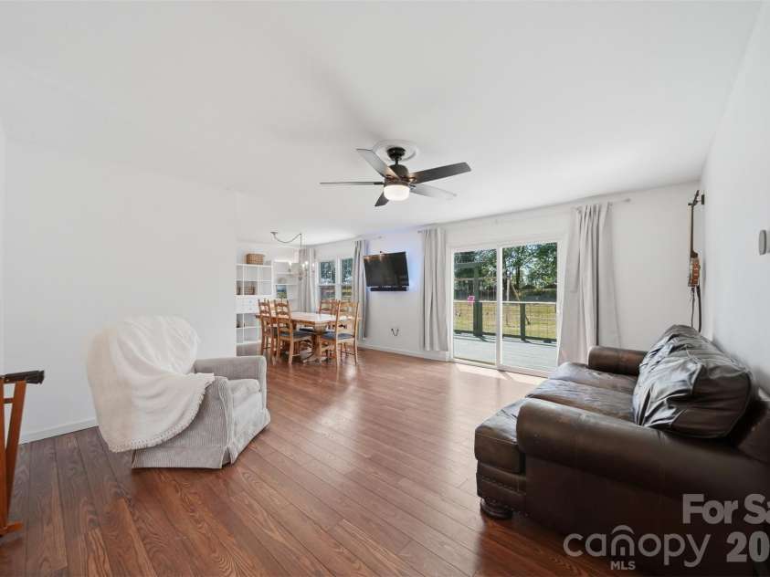 1730 Hamilton Street, Hickory, NC 28602.  MLS# CAR4368375, YatesRealty ID 13562. Open living and dining area