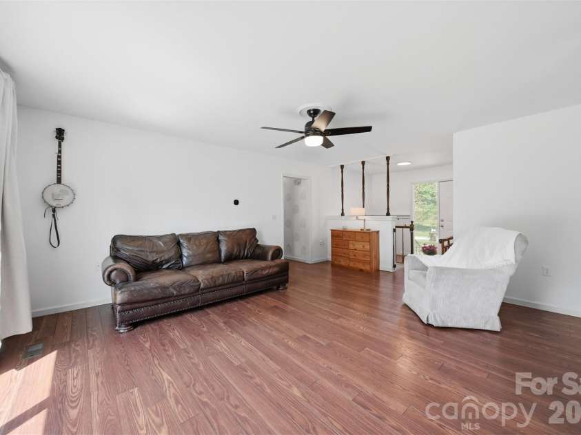 1730 Hamilton Street, Hickory, NC 28602.  MLS# CAR4368375, YatesRealty ID 13562. Open living and dining area