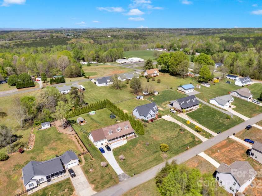 126 Top Flite Drive, Statesville, NC 28677.  MLS# CAR4245940, YatesRealty ID 13563. Aerial
