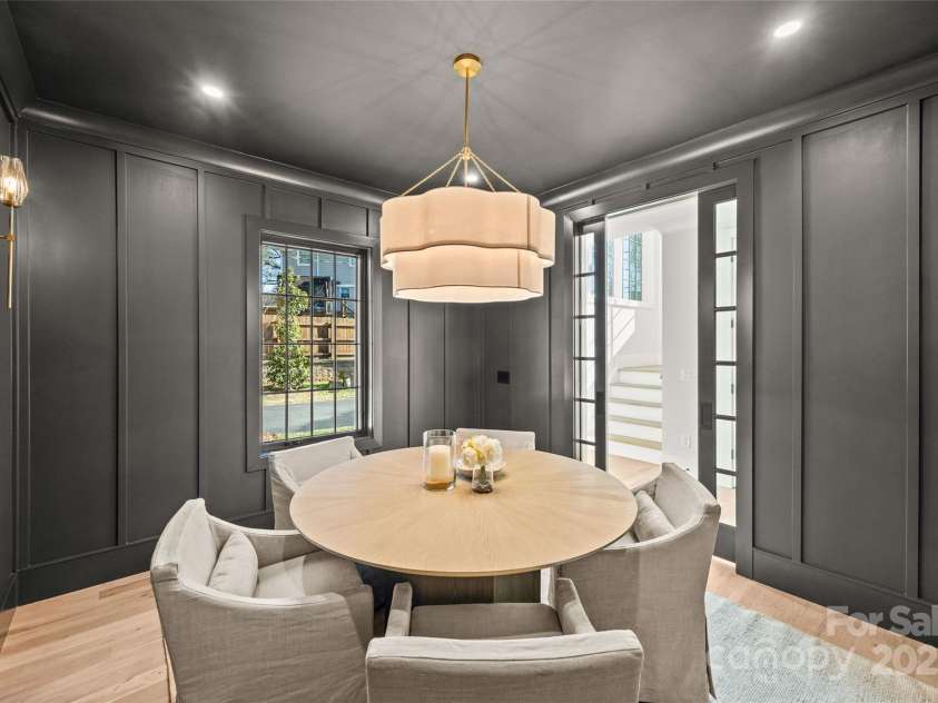 1603 Tippah Park Court, Charlotte, NC 28205.  MLS# CAR4332608, YatesRealty ID 13566. Dining/Study/Flex