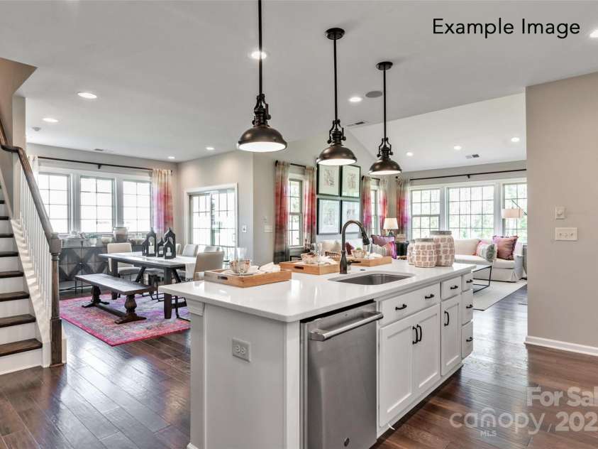 2210 Camber Drive, Gastonia, NC 28054.  MLS# CAR4223870, YatesRealty ID 13569. Example Photo - Kitchen/Morning Room/Family Room