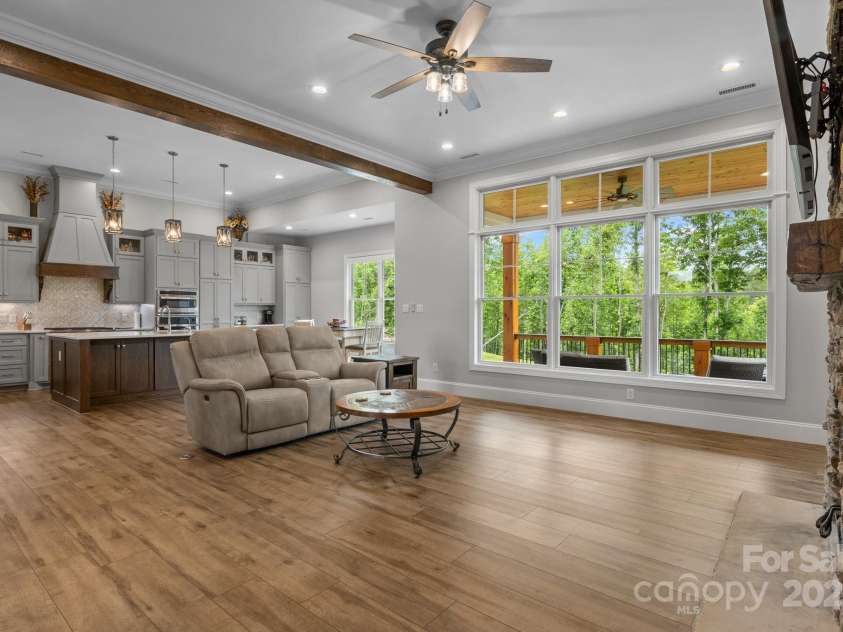 5360 Low Country Road, Lenoir, NC 28645.  MLS# CAR4252044, YatesRealty ID 1357. Open concept living