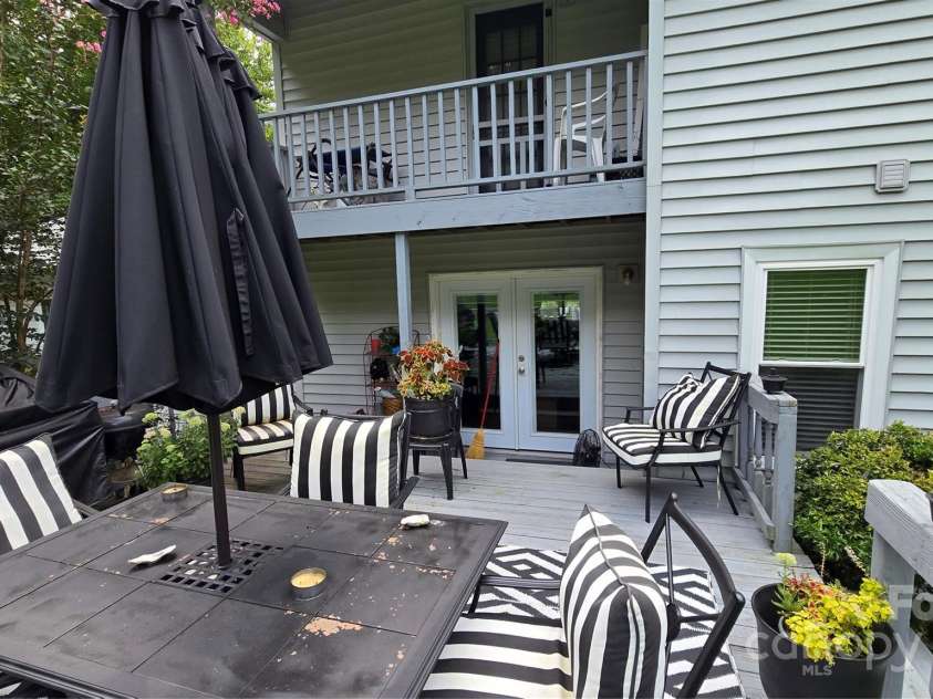 2715 Shandon Road, Rock Hill, SC 29730.  MLS# CAR4297172, YatesRealty ID 1358. Large Deck with ample space for seating/table and BBQ. 