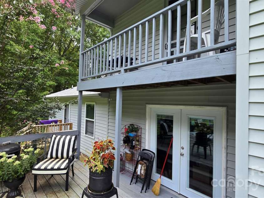 2715 Shandon Road, Rock Hill, SC 29730.  MLS# CAR4297172, YatesRealty ID 1358. Upstairs Porch from outside view. 