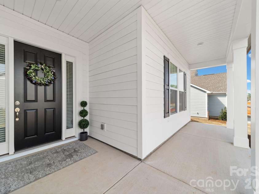 14083 Bobby Jones Drive, Lancaster, SC 29720.  MLS# CAR4356019, YatesRealty ID 13581. Inviting Covered Front Porch
