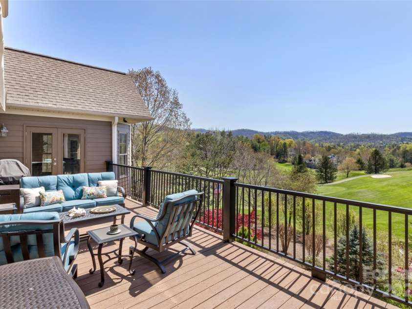 22 Valley Drive, Weaverville, NC 28787.  MLS# CAR4244497, YatesRealty ID 13599. Ahhhhh, the upper deck.