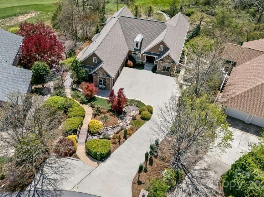 22 Valley Drive, Weaverville, NC 28787.  MLS# CAR4244497, YatesRealty ID 13599. There's an extra guest parking spot at the street