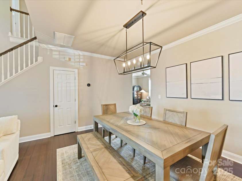 4407 Coventry Row Court, Charlotte, NC 28270.  MLS# CAR4244073, YatesRealty ID 13615. Dining Area view 2